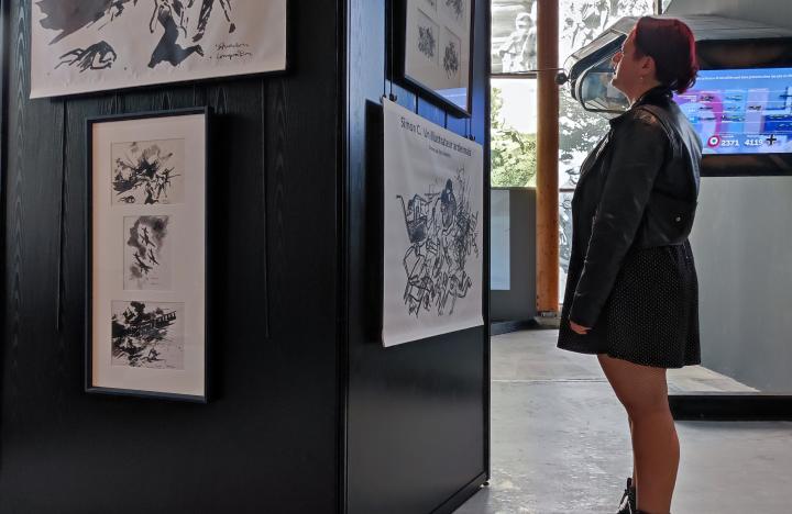 Exposition Simon Cocu sur le thème de l’Exode de 1940