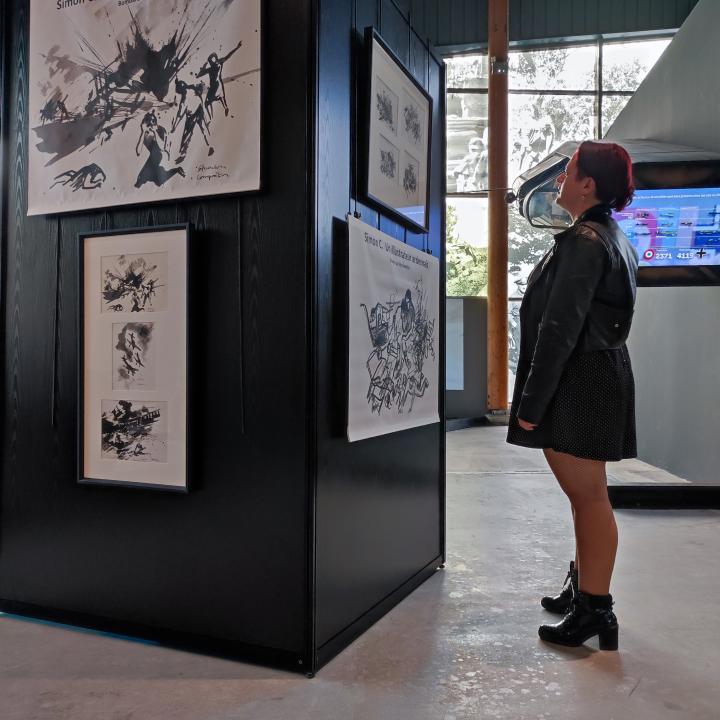 Exposition Simon Cocu sur le thème de l’Exode de 1940