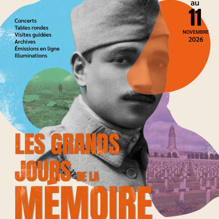 Affiche de la première édition des Grands Jours de la Mémoire