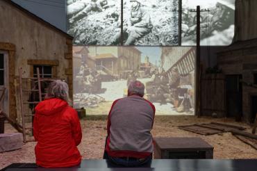 Des vétérans américains en visite officielle au musée 