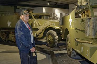 Des vétérans américains en visite officielle au musée 