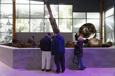 Des vétérans américains en visite officielle au musée 